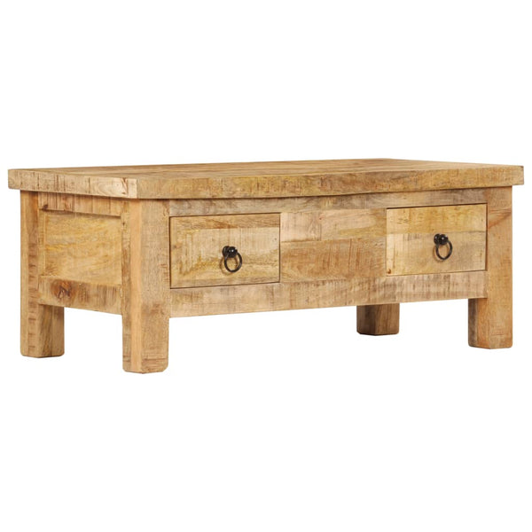 vidaXL Coffee Table 90x45x35 cm Solid Mango Wood