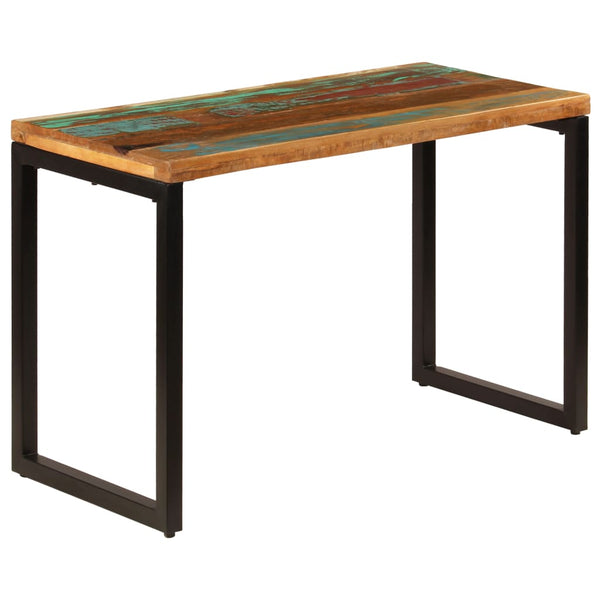 vidaXL Dining Table 115x55x76 cm Reclaimed Wood and Steel