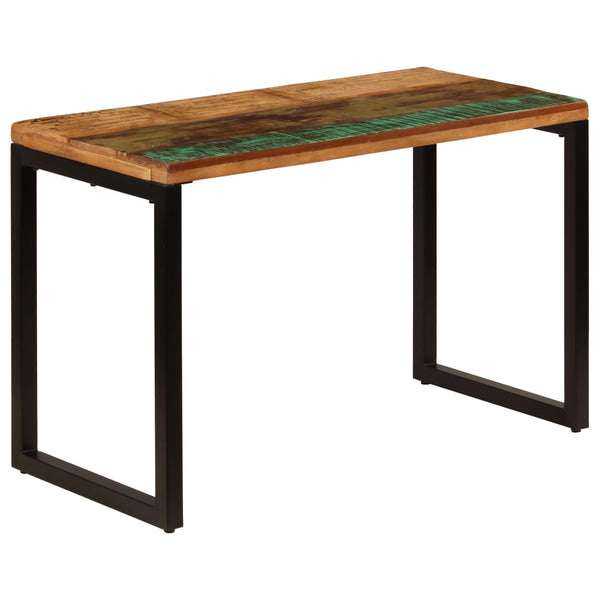 vidaXL Dining Table 115x55x76 cm Reclaimed Wood and Steel
