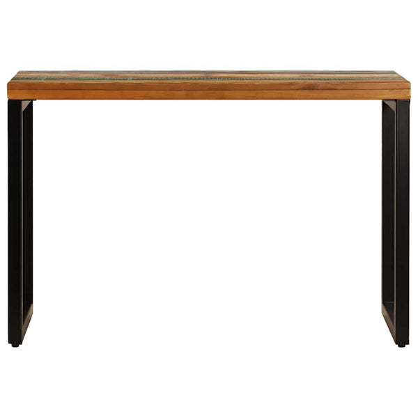 vidaXL Dining Table 115x55x76 cm Reclaimed Wood and Steel