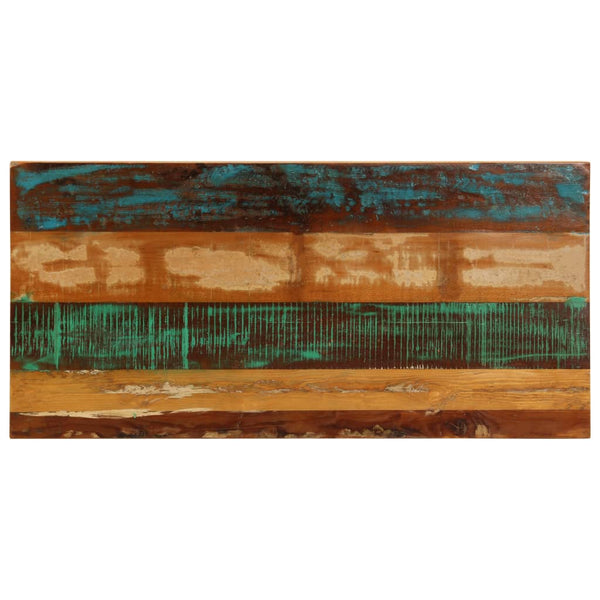 vidaXL Dining Table 115x55x76 cm Reclaimed Wood and Steel