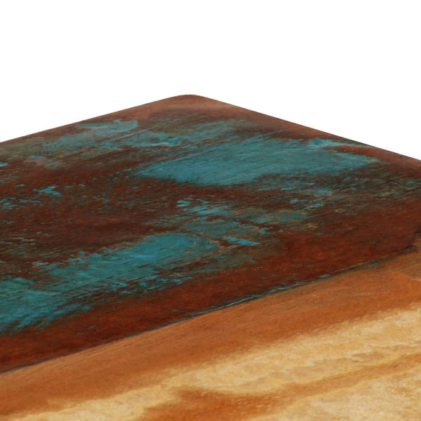 vidaXL Dining Table 115x55x76 cm Reclaimed Wood and Steel