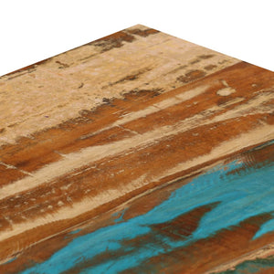 vidaXL Coffee Table 100x50x35 cm Reclaimed Wood and Steel