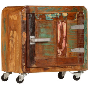 vidaXL Nightstand 50x30x50 cm Solid Reclaimed Wood