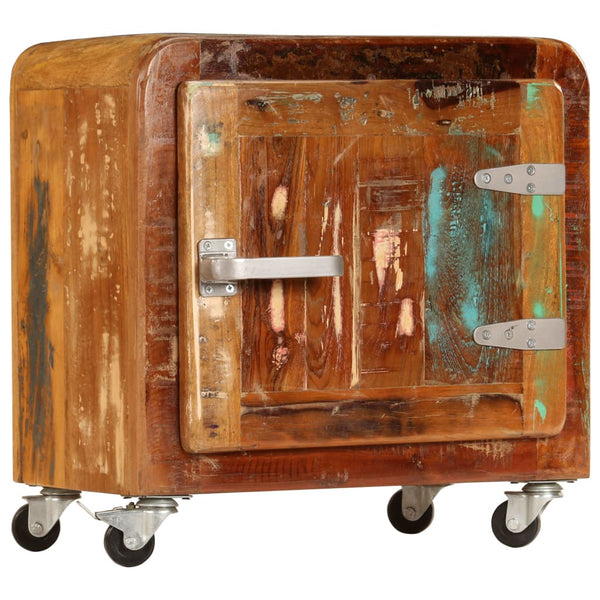 vidaXL Nightstand 50x30x50 cm Solid Reclaimed Wood