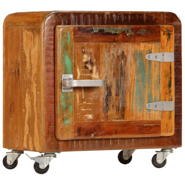 vidaXL Nightstand 50x30x50 cm Solid Reclaimed Wood