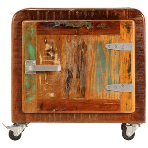 vidaXL Nightstand 50x30x50 cm Solid Reclaimed Wood
