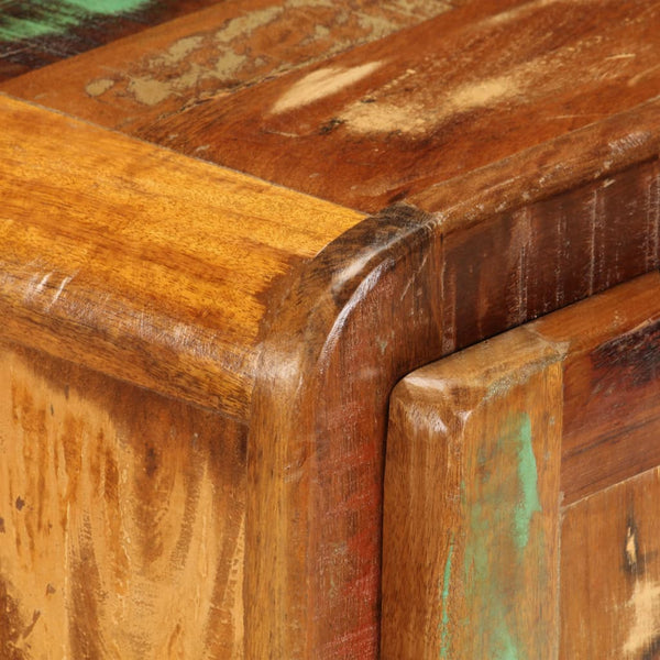 vidaXL Nightstand 50x30x50 cm Solid Reclaimed Wood