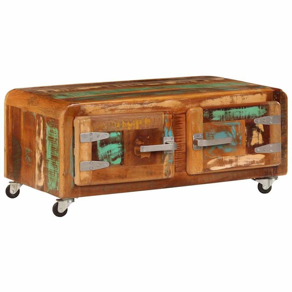 vidaXL Coffee Table 85x55x40 cm Solid Reclaimed Wood