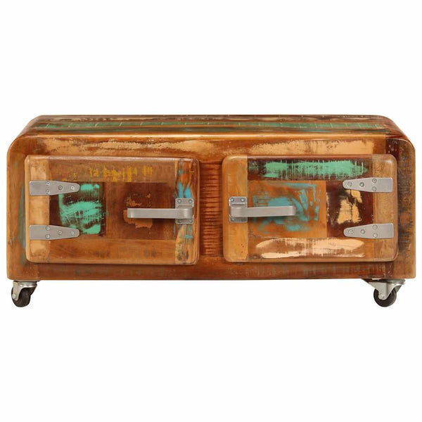 vidaXL Coffee Table 85x55x40 cm Solid Reclaimed Wood