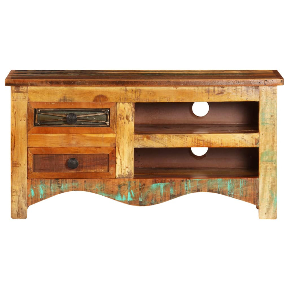 vidaXL TV Cabinet 80x30x40 cm Solid Reclaimed Wood