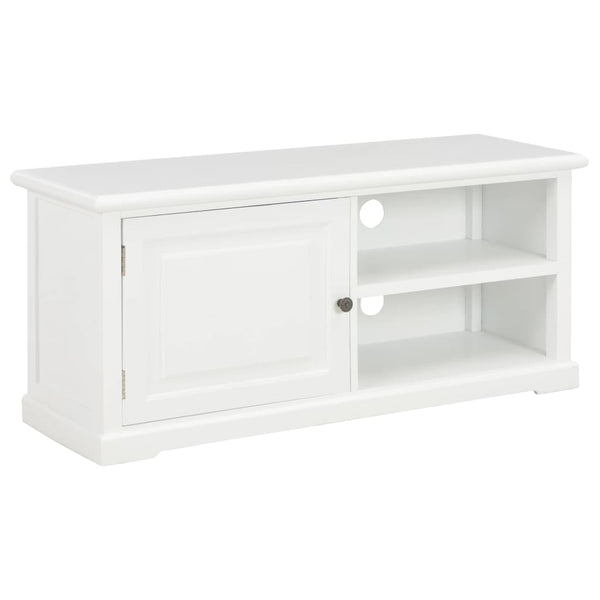 vidaXL TV Cabinet White 90x30x40 cm Wood