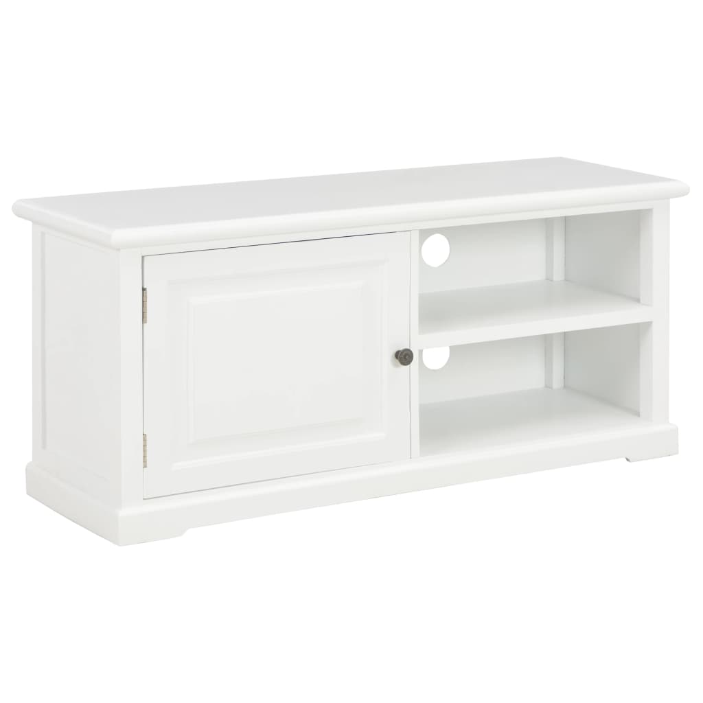 vidaXL TV Cabinet White 90x30x40 cm Wood