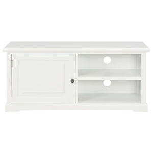 vidaXL TV Cabinet White 90x30x40 cm Wood
