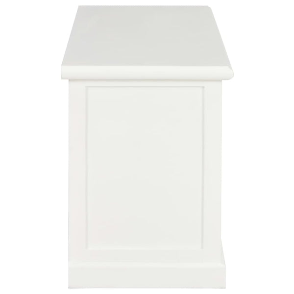 vidaXL TV Cabinet White 90x30x40 cm Wood