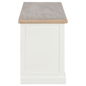 vidaXL TV Cabinet White 90x30x40 cm Wood