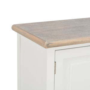 vidaXL TV Cabinet White 90x30x40 cm Wood