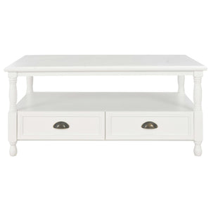 vidaXL Coffee Table White 100x55x45 cm Wood