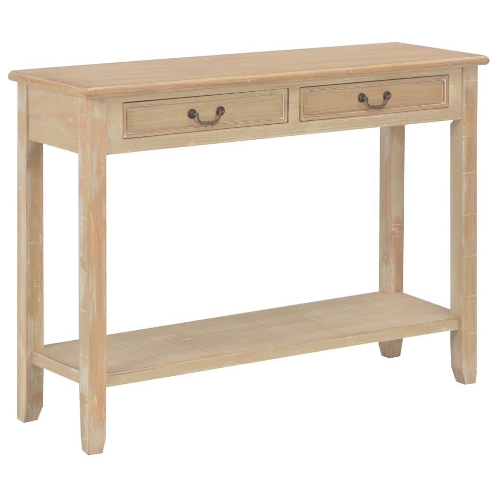 vidaXL Console Table 110 x 35 x 80 cm Wood