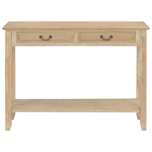 vidaXL Console Table 110 x 35 x 80 cm Wood
