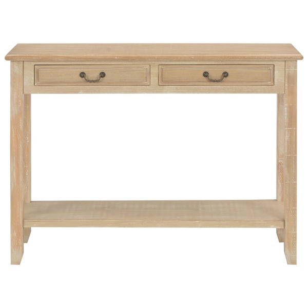 vidaXL Console Table 110 x 35 x 80 cm Wood