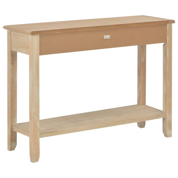 vidaXL Console Table 110 x 35 x 80 cm Wood