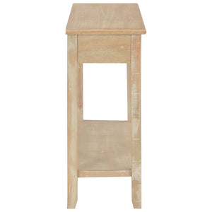 vidaXL Console Table 110 x 35 x 80 cm Wood