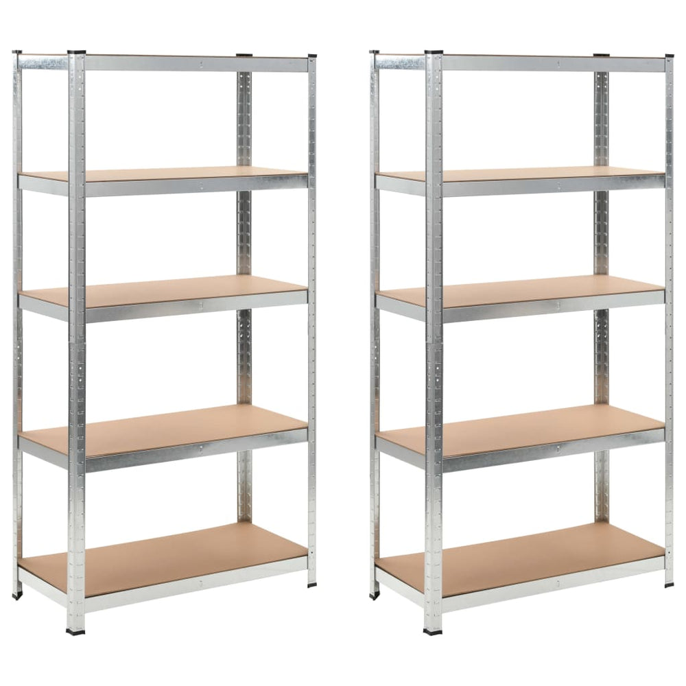 vidaXL Storage Shelves 2 pcs. 90 x 40 x 180 cm MDF