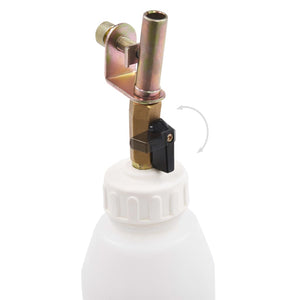 vidaXL Pneumatic Brake Bleeder with Refill Bottle 2 L