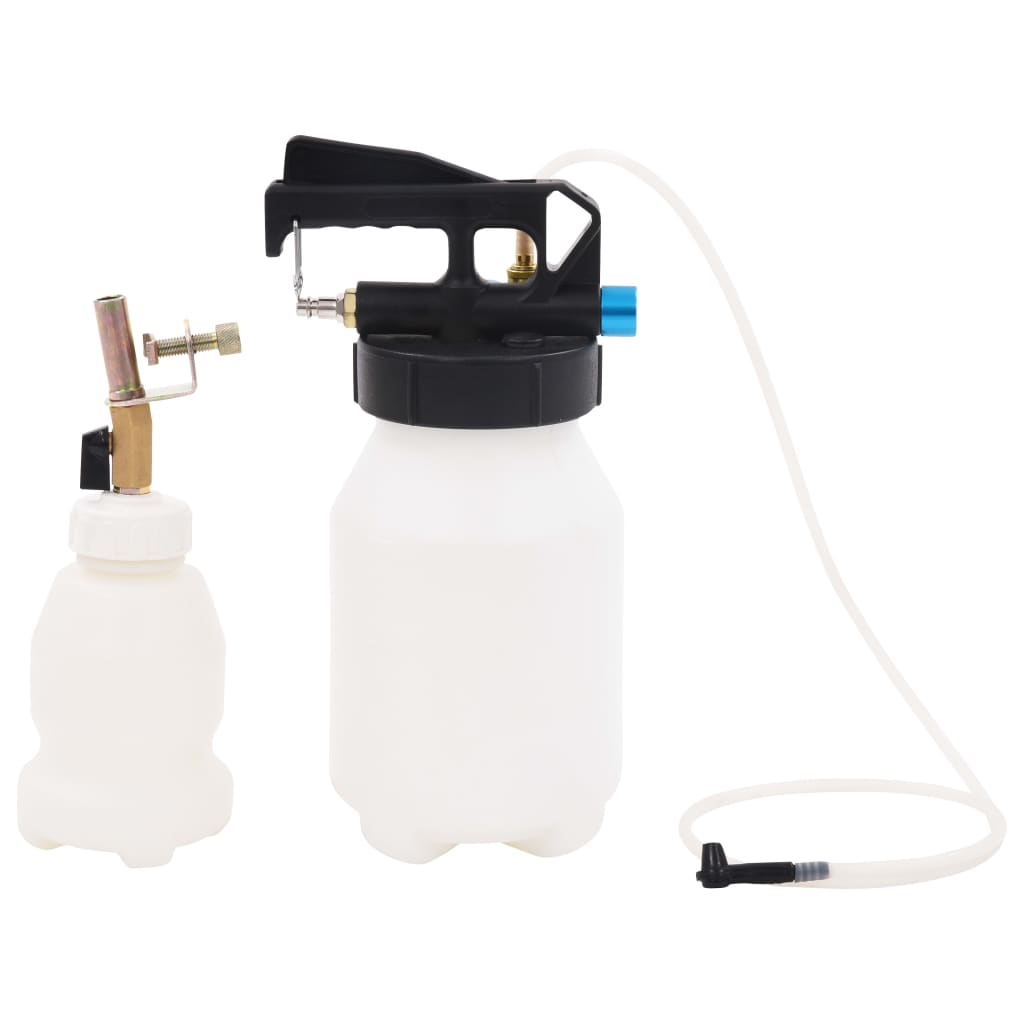 vidaXL Pneumatic Brake Bleeder with Refill Bottle 3.5 L
