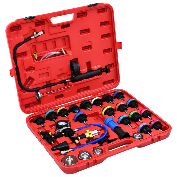 vidaXL 28-piece Radiator & Cooling System Pressure Tester Set