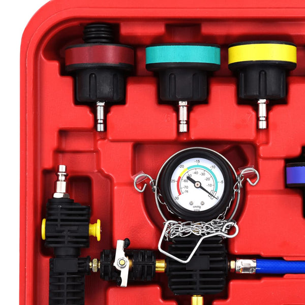 vidaXL 28-piece Radiator & Cooling System Pressure Tester Set
