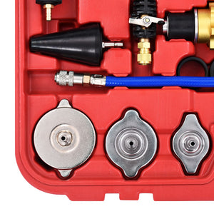 vidaXL 28-piece Radiator & Cooling System Pressure Tester Set