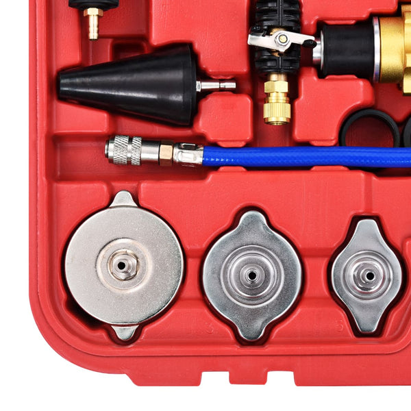 vidaXL 28-piece Radiator & Cooling System Pressure Tester Set