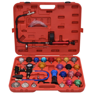 vidaXL Radiator & Cooling System Pressure Tester Kit 28-pcs.