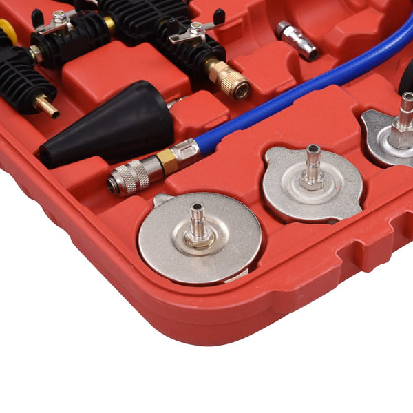 vidaXL Radiator & Cooling System Pressure Tester Kit 28-pcs.