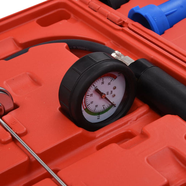 vidaXL Radiator & Cooling System Pressure Tester Kit 18 pcs.