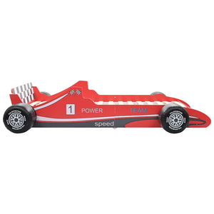 vidaXL Kids' Race Car Bed 90 x 200 cm Red