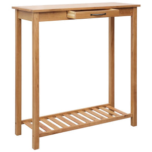 vidaXL 3-Piece Bar Set Solid Oak Wood