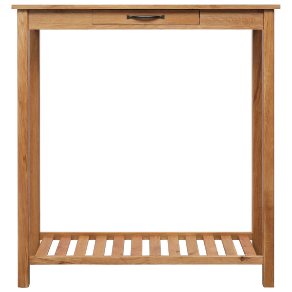 vidaXL 3-Piece Bar Set Solid Oak Wood