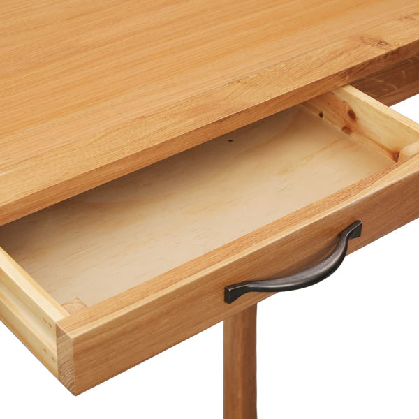 vidaXL 3-Piece Bar Set Solid Oak Wood