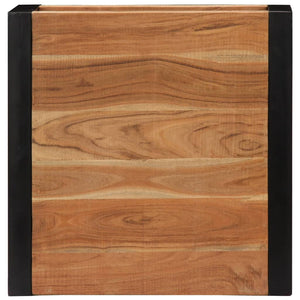 vidaXL Coffee Table 60x60x40 cm Solid Acacia Wood