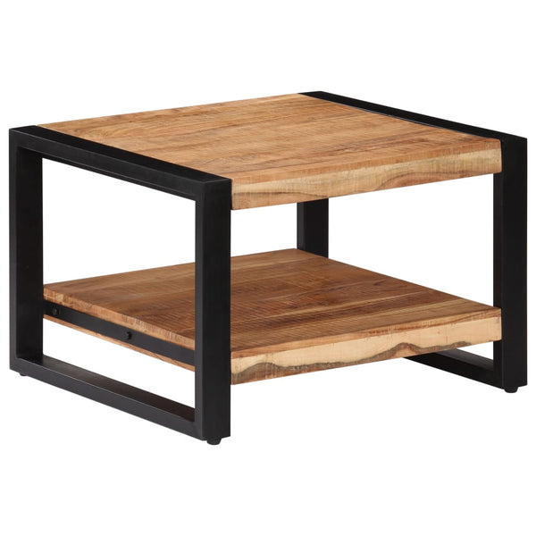 vidaXL Coffee Table 60x60x40 cm Solid Acacia Wood