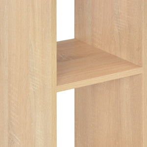 vidaXL Bar Table Oak Brown 60x60x110 cm