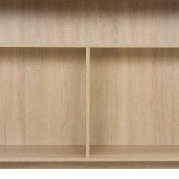 vidaXL Bar Table with 2 Table Tops Oak Look 130x40x120 cm
