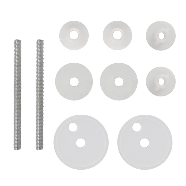 vidaXL Toilet Seats with Lids 2 pcs. MDF Water