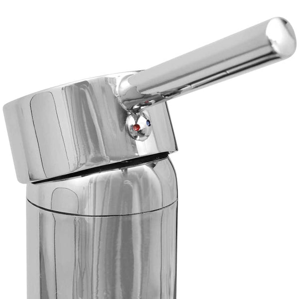 vidaXL Basin Mixer Tap 2 pcs. Chrome