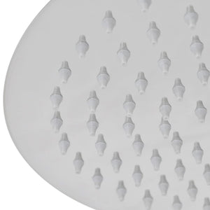 vidaXL Rain Shower Heads 2 pcs. Stainless Steel Ø 30 cm
