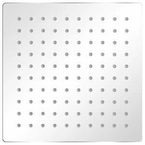 vidaXL Rain Shower Heads 2 pcs. Stainless Steel 20 x 20 cm