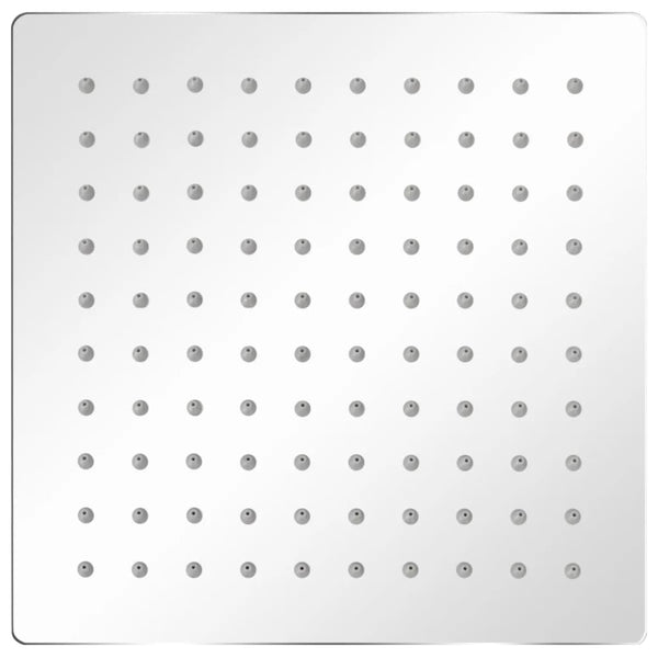 vidaXL Rain Shower Heads 2 pcs. Stainless Steel 20 x 20 cm
